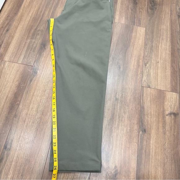 Lululemon ABC pant slim 32 with inseam 26-27” Men's Olive Green Pants - Picture 5 of 11